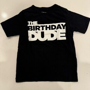 The Children's Place Black 'The Birthday Dude' T-Shirt